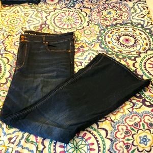 American Eagle Hi-Rise Artist Flare